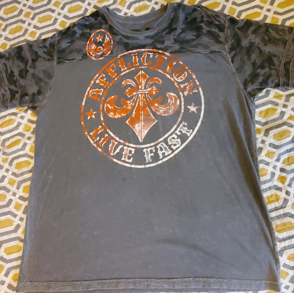 Affliction Live Fast Tshirt